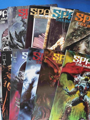 Spawn The Dark Ages set 1-15 like new
