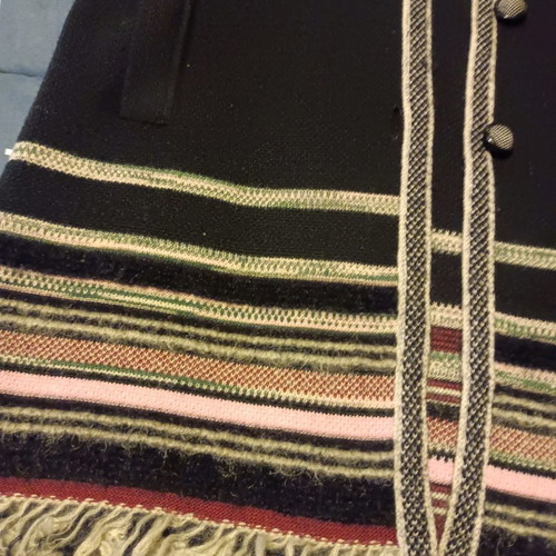 Cardigan used, Italian, size L, blue