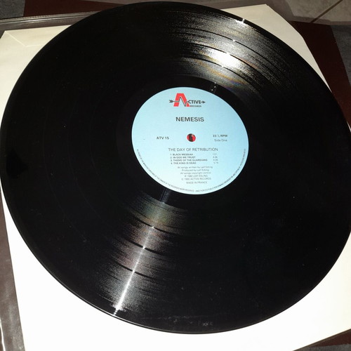 Nemesis The Day Of Retribution LP used, metal