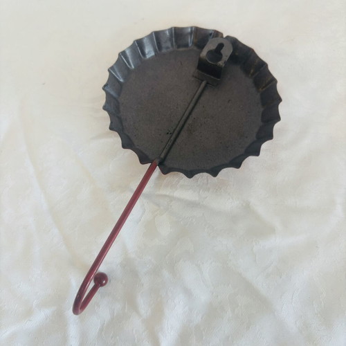 Coca Cola Retro Metal Hook Used 1990s