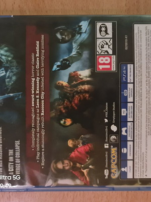 Resident Evil 2 PS4 game