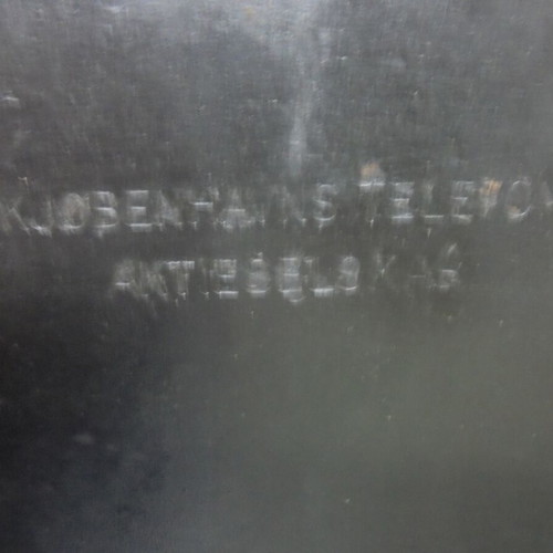 KTAS vintage Danish rotary telephone, Copenhagen design