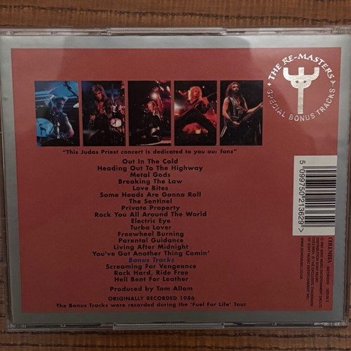 Judas Priest Priest...Live! double CD like new, metal