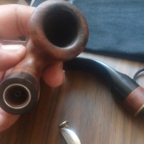 Alexander Hygro System EX #341-X vintage tobacco pipe set used