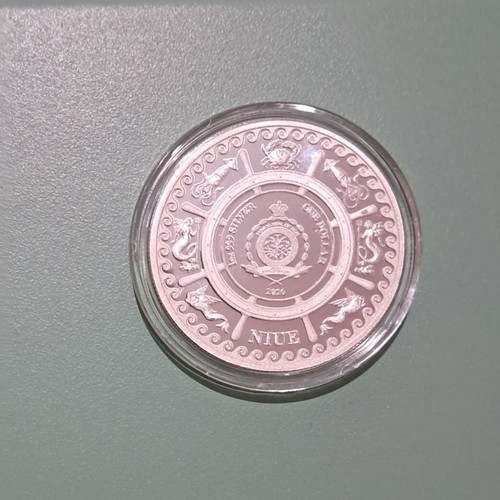 The Kraken 2026 1 oz .999 Silver Niue Dollar Coin