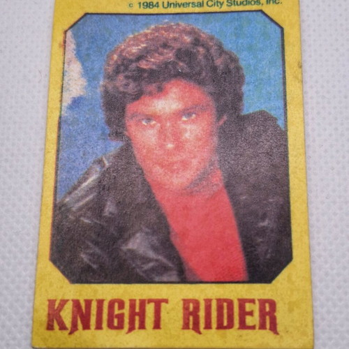 Knight Rider sticker "The Knight of the Asphalt" #59 like new