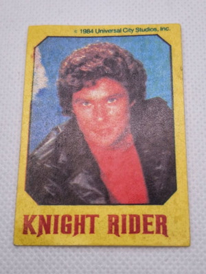 Knight Rider sticker "The Knight of the Asphalt" #59 like new
