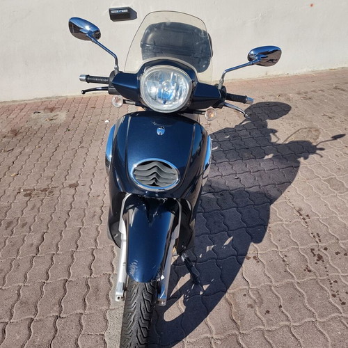 Aprilia Scarabeo 200 σκούτερ 2012 σαν καινούργιο, μπλε σκούρο