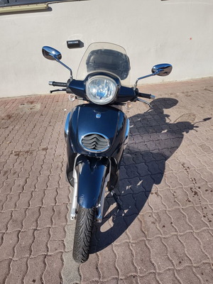 Aprilia Scarabeo 200 σκούτερ 2012 σαν καινούργιο, μπλε σκούρο