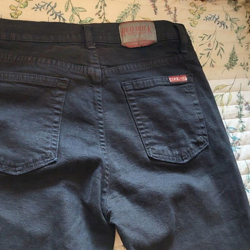 Women's pants black like new, 100% cotton, size L