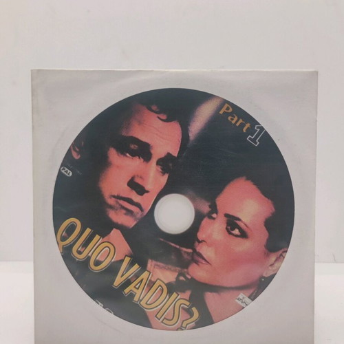 Quo Vadis DVD like new with subtitles, epic historical drama