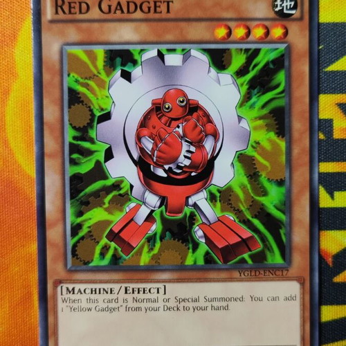 Red Gadget Yu-Gi-Oh! card new