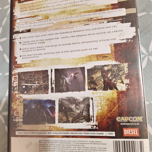 Devil May Cry 2 PlayStation 2 game like new