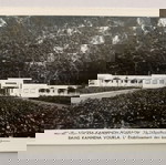  Καρτ ποστάλ "ΛΟΥΤΡΑ ΚΑΜΜΕΝΩΝ ΒΟΥΡΛΩΝ. ΤΟ ΥΔΡΟΘΕΡΑΠΕΥΤΗΡΙΟ", ασπρόμαυρο.