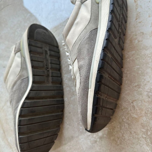 Massimo Dutti sneakers size 41 used, beige and grey with suede details