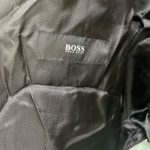 Black Boss vest new 54 Italian XL