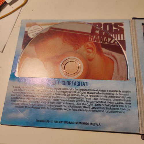 Eros Ramazzotti The Original Albums Collection 4xCD used, pop