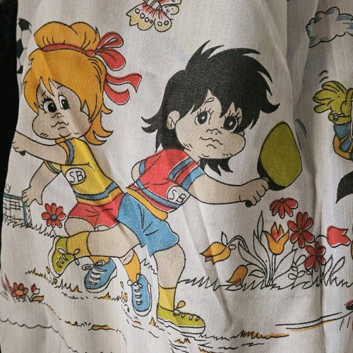 Vintage Sport Billy Curtain 80's like new, collectible
