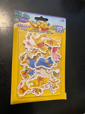 3D Winnie the Pooh Wall Stickers New Set for Kids Room
