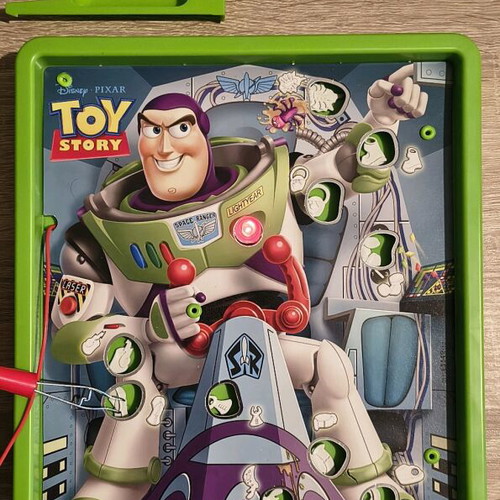 Buzz Lightyear The Operation Board Game like new