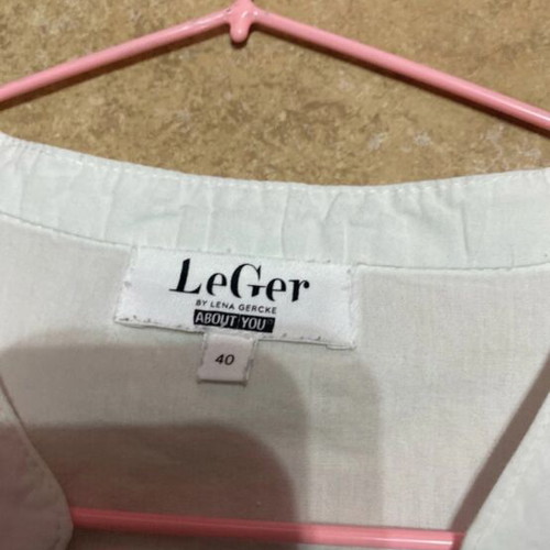Le Ger summer dress used, white, size L