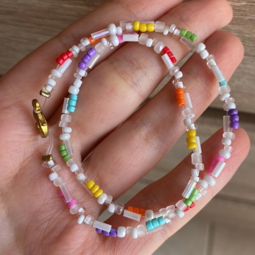 Handmade double bracelet inspired by Barbie Fairytopia, colorful
