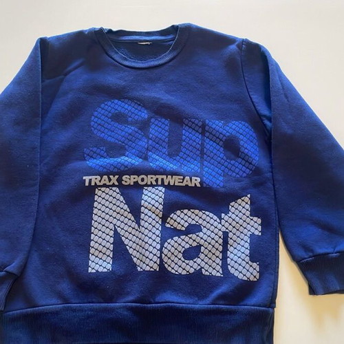 Trax Sportwear blue kids sweatshirt size 6