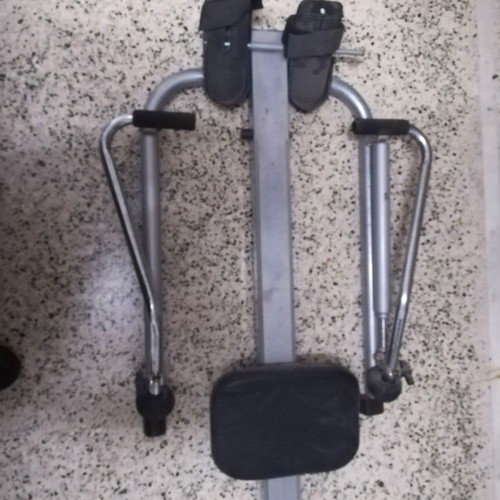 Rowing fitness machine used, dimensions W 120 L 80 H 45cm