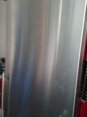 Liebherr No Frost fridge freezer used, inox