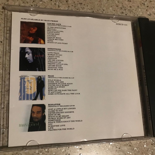 Maxi Priest Best Of Me CD used 1991