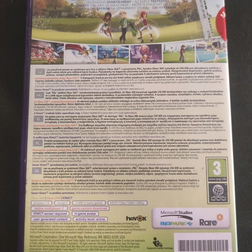 Xbox 360 Kinect Sports video game like new