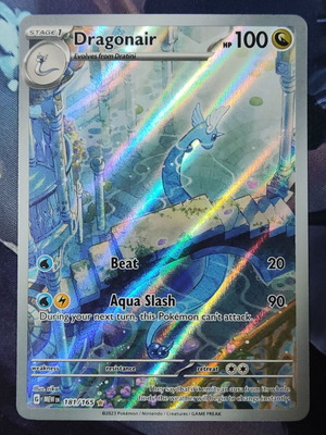 Dragonair Illustration Rare 151 Pokemon card