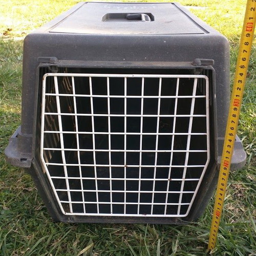 Animal cage used, transport or house, dimensions H40 W40 L60