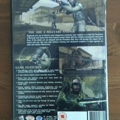 Marine Sharpshooter II: Jungle Warfare PC used