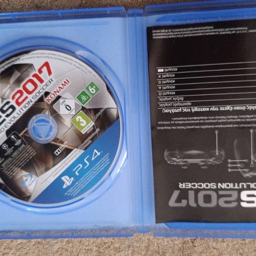 PES 2017 used for Sony console