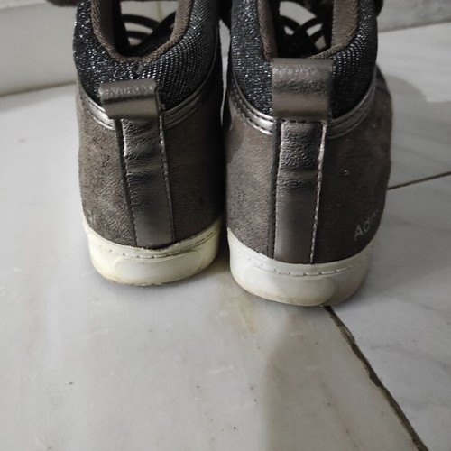 Admiral Kids Shoes No 34 used, gray and silver