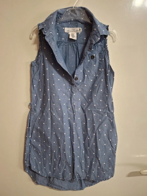 L.O.G.G. by H&M sleeveless shirt dress for 6-7 years, like new, denim look