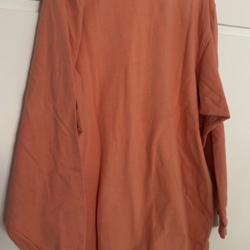Gant polo shirt long sleeve used, colorful orange, size L