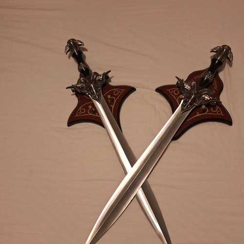 Fantasy sword set used, inspired by Lord Of The Rings