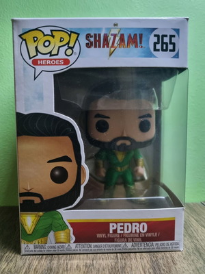 Funko Pop Pedro Shazam Heroes 265 σαν καινούργιο