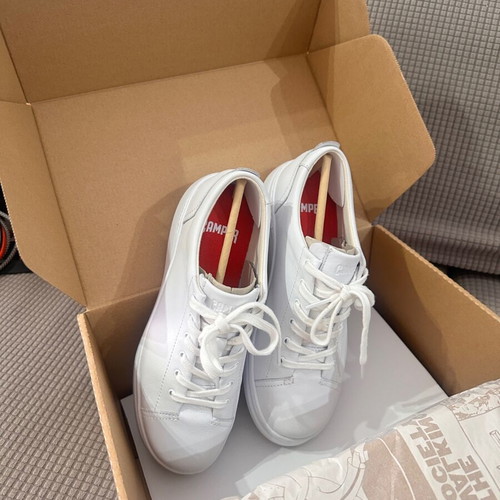 Camper Runner Up white leather sneakers size 38 like new