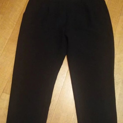 J Crew Black Pants With Lace Used, Size 8