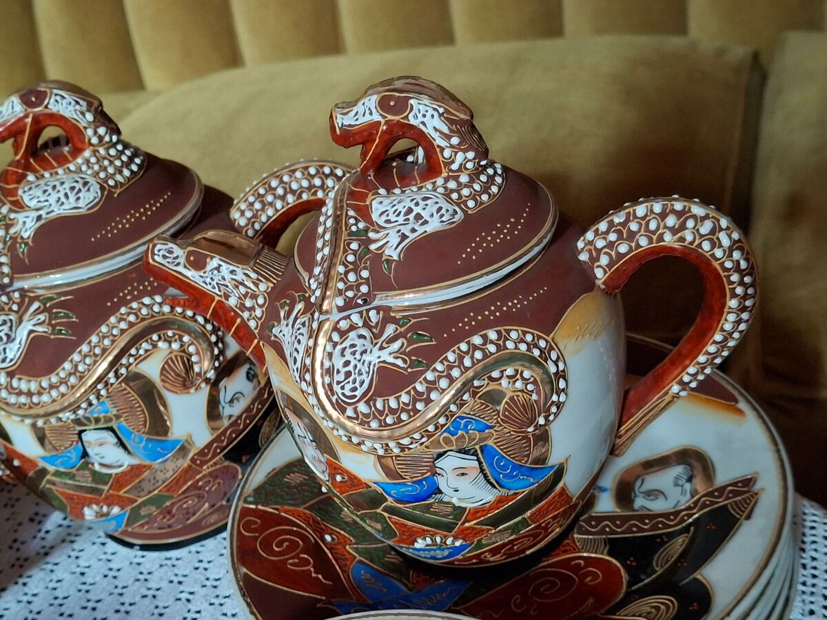 Vintage tea set 21 pieces made in Japan… - € 90,00 - Vendora.cy
