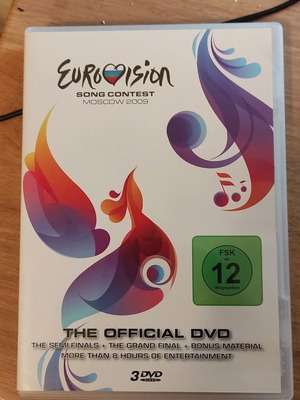 Eurovision Song Contest 2009 Moscow new official DVD