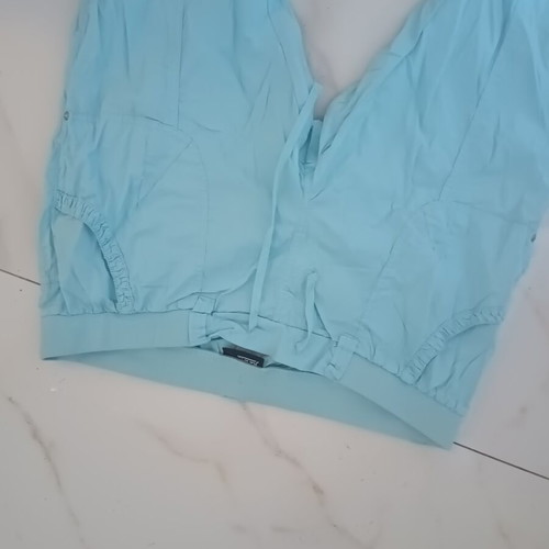 Janina Women Blue 3/4 Pants Size 46 Like New