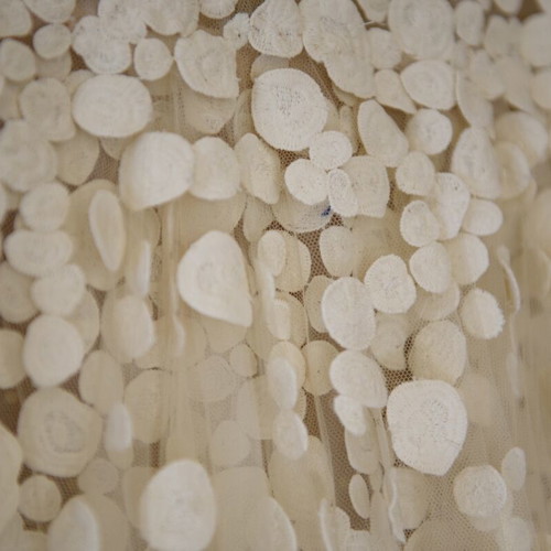 Konidi wedding dress like new, aristocratic and modern ivory