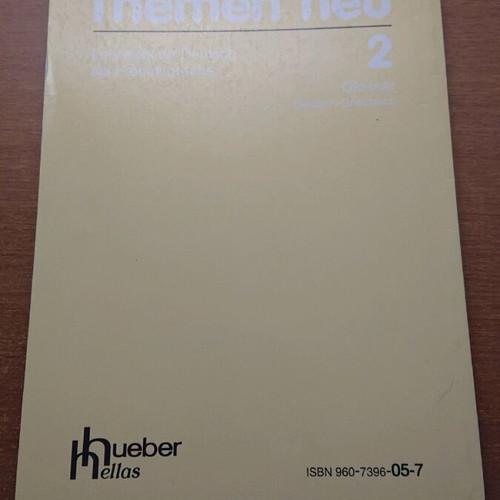 Themen Neu 2 Glossar German learning book like new