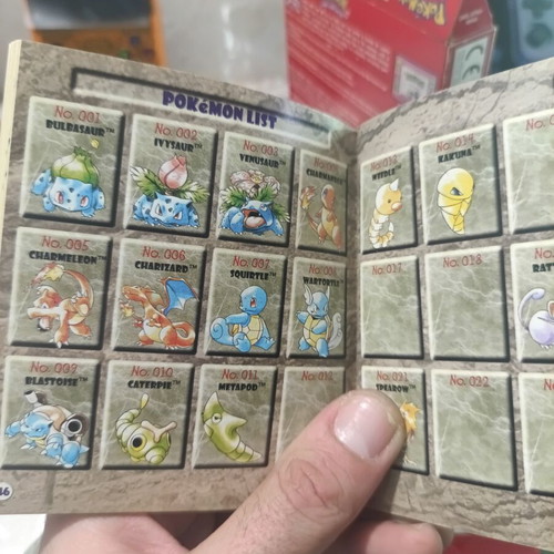 Pokemon Red CIB with Greek Trainer's Manual used