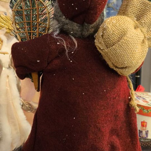 Christmas tree topper Santa Claus 30cm new