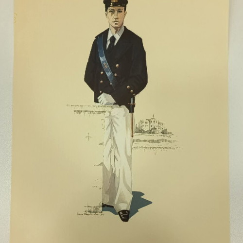 Naval Uniforms Illustrated Edition by General Staff, like new, 12 sheets